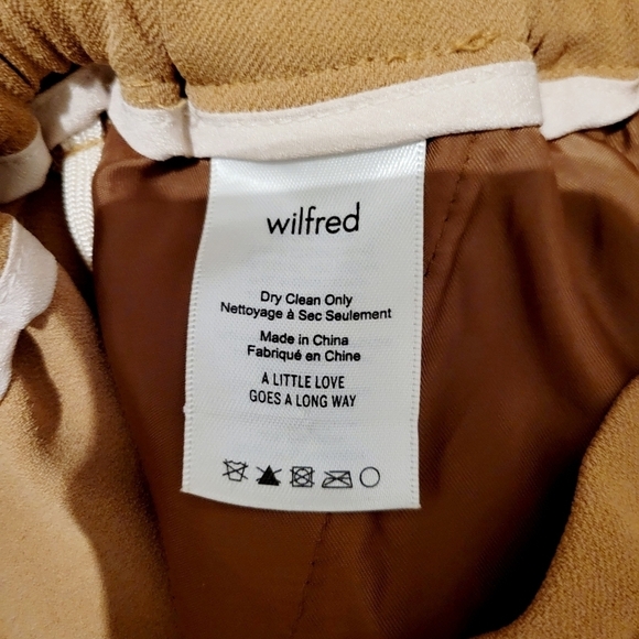 Aritzia Wilfred Kari Paperbag Pant Orange Size Xs - Picture 5 of 5